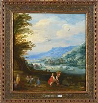 VAN UDEN Lucas (1595 - 1672). Attribué à. 