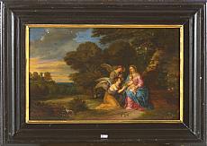 VAN AVONT Peeter  (1600 - 1652). Attribué au cercle de. 