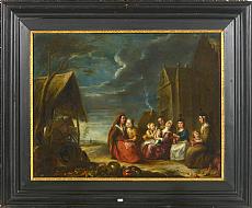 TENIERS David II (1610 - 1690). Suiveur de. 